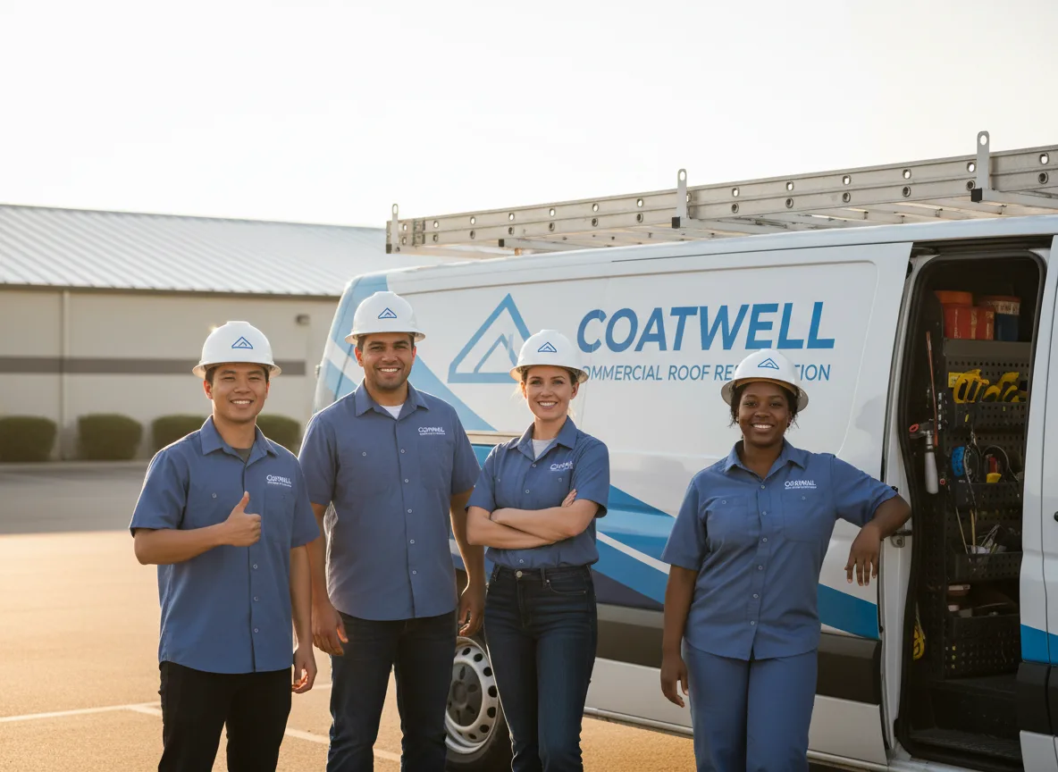 Commercial roof coating company in Quincy, PA